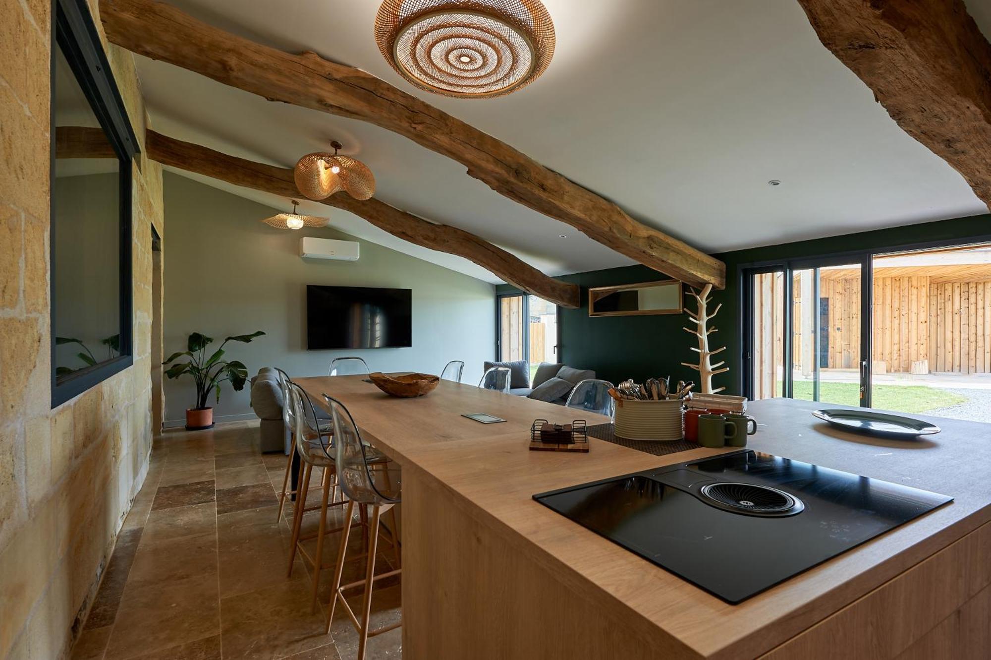 Bed and Breakfast Le Repaire Lagardere Lussac  Exterior foto